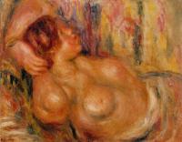 Renoir, Pierre Auguste - Femme a la Poitrine, Nue Endormie